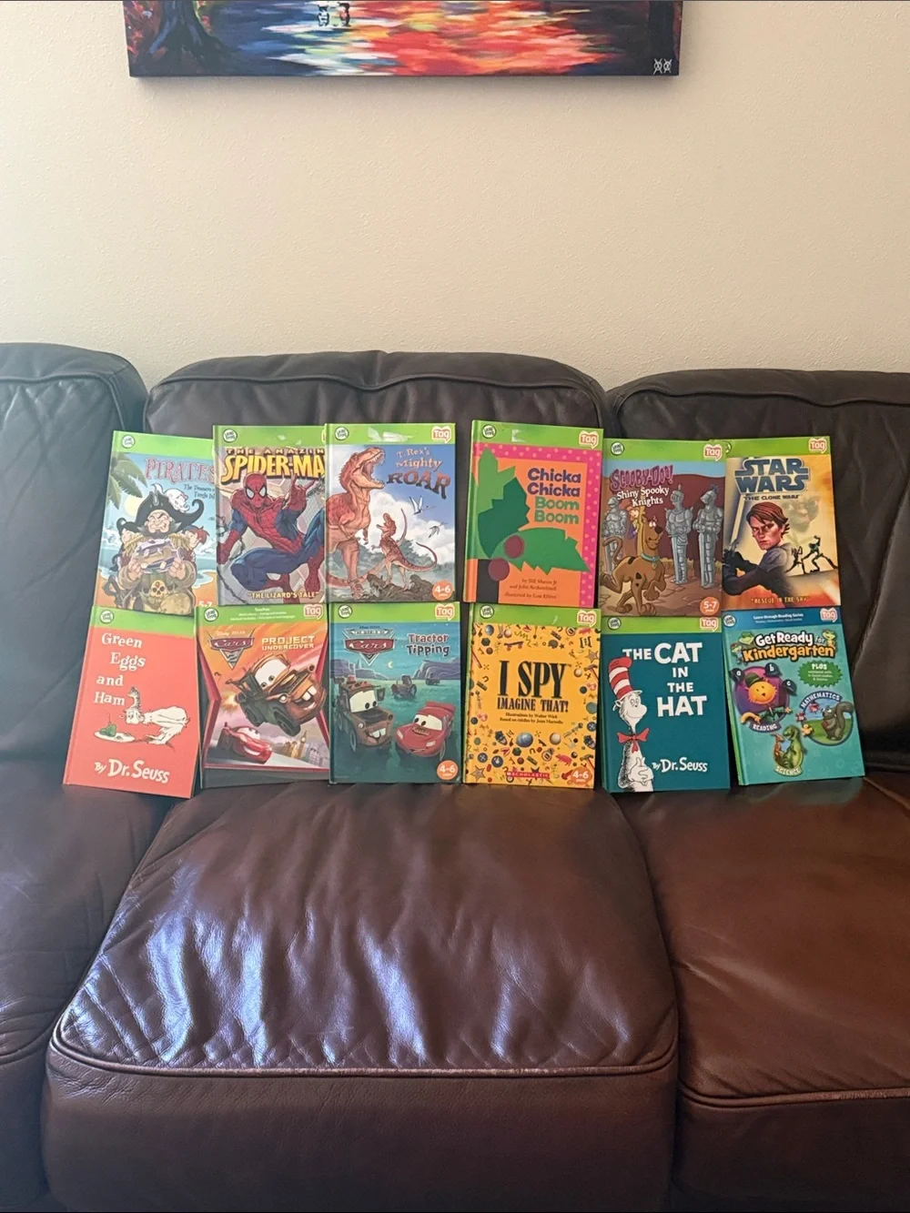12-Leap Frog Children's reader pen Books- Assorted